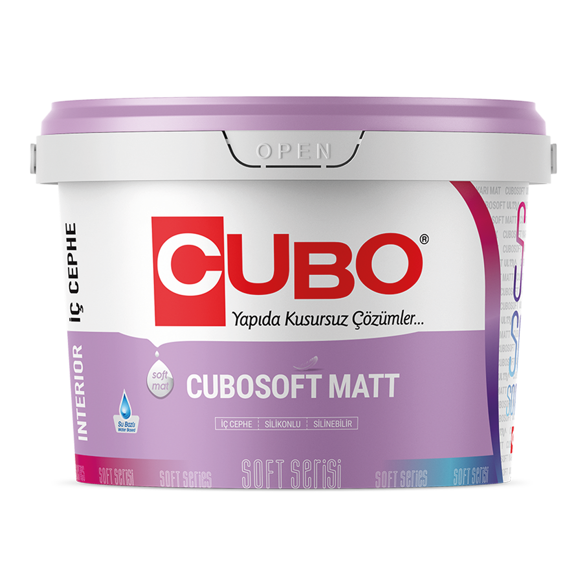 CUBOSOFT MATT İÇ CEPHE BOYASI B BAZ 7,5 LT